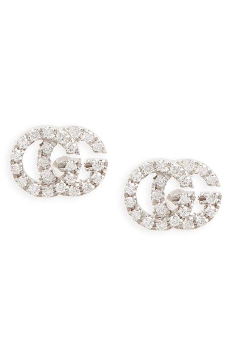 gucci mens diamond hoop earrings|gucci stud earrings sale.